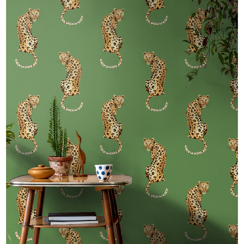 Daisy Designs Animal Print Vinyl Peel & Stick Wallpaper Roll